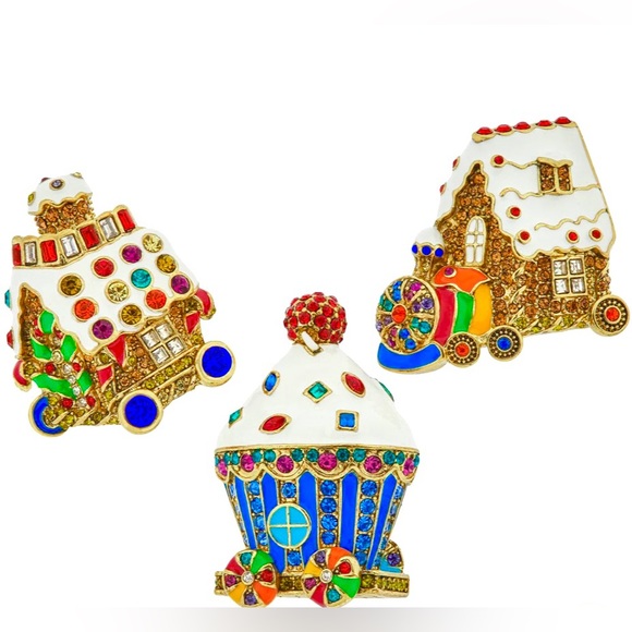 Heidi Daus 🆕 “Holiday Express” set of 3 pins, COUT’EM, not 1, not 2, but…3 - Picture 3 of 3